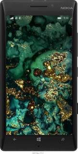 Силиконовый чехол Мрамор золото богатство для Nokia Lumia 930 - 5419u-311 изображение 