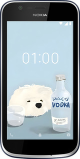 Силіконовий чехол Пес водка для Nokia 1 - 6368u-1373 изображение 