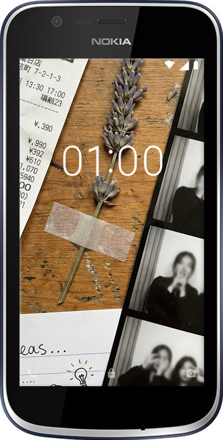 Силиконовый чехол Aesthetic Scrapbook Collage для Nokia 1 - 6773u-1373 изображение 