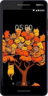 Силіконовий чехол Дерево та котики для Nokia 2.1 - 6516u-1532 изображение 