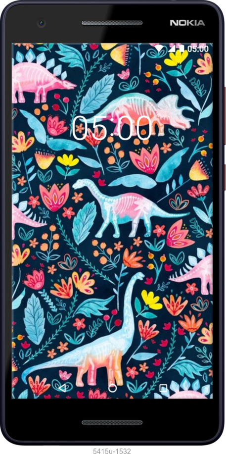 Силиконовый чехол № 5415 для Nokia 2.1 - 5415u-1532 изображение 