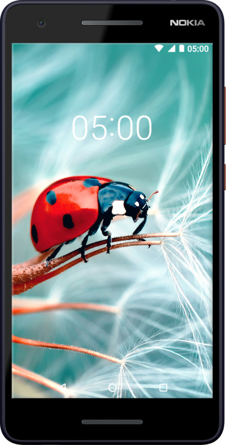Силиконовый чехол Божья коровка для Nokia 2.1 - 6049u-1532 изображение 