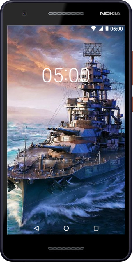 Силіконовий чехол Військовий корабель, world of tanks, wargaming для Nokia 2.1 - 6461u-1532 изображение 