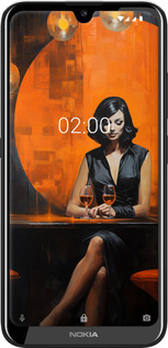 Силіконовий чехол Чохол для телефону для Nokia 2.2 - 5963u-1706 изображение 