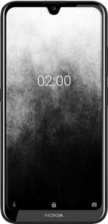 Силиконовый чехол Абстрактная композиция в серых тонах для Nokia 2.2 - 6477u-1706 изображение 