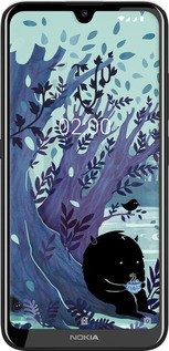 Силиконовый чехол Арт принт Тихое место чая для Nokia 2.2 - 6544u-1706 изображение 