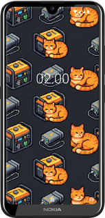 Силиконовый чехол Autonomous Zone для Nokia 2.2 - 6771u-1706 изображение 
