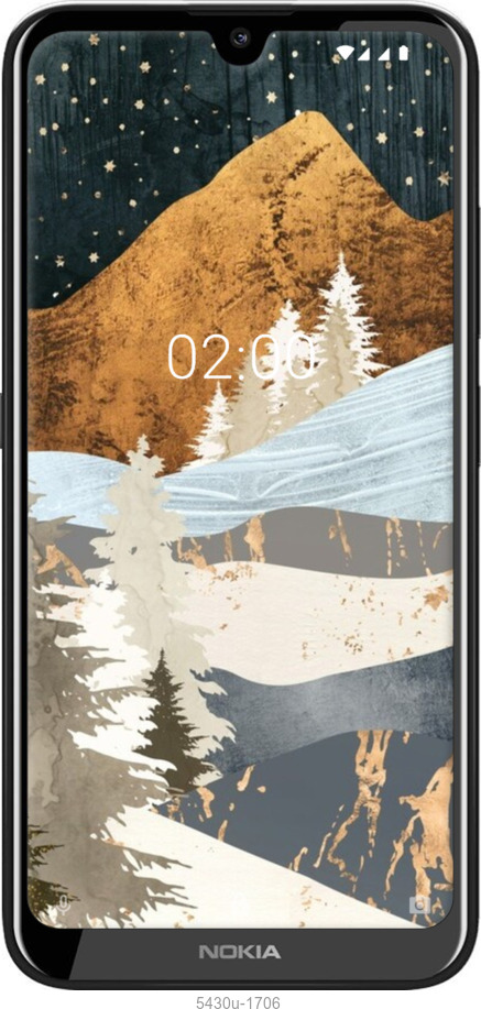 Силиконовый чехол № 5430 для Nokia 2.2 - 5430u-1706 изображение 