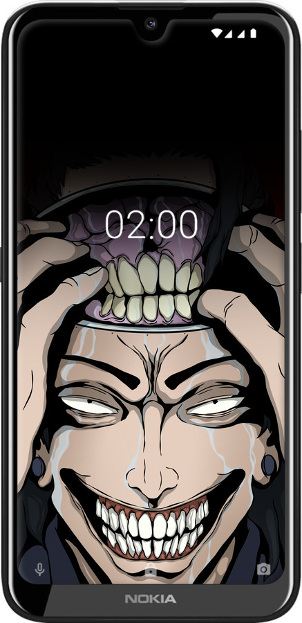 Силіконовий чехол Kenjaku Магічна Битва для Nokia 2.2 - 6151u-1706 изображение 