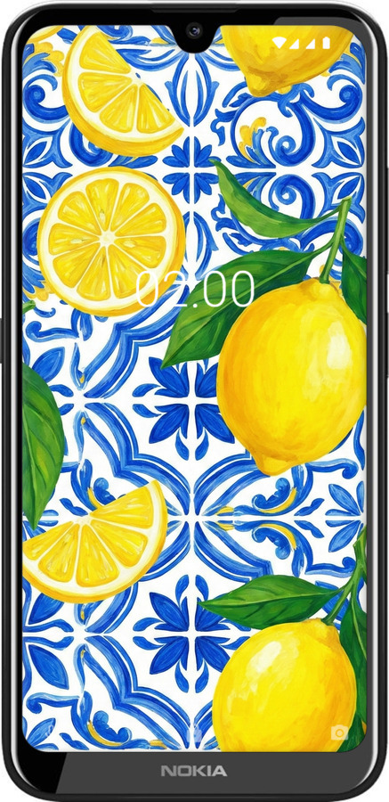 Силиконовый чехол Grocery Girl Italian Summer для Nokia 2.2 - 6766u-1706 изображение 