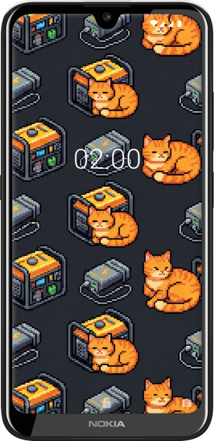 Силиконовый чехол Autonomous Zone для Nokia 2.2 - 6771u-1706 изображение 