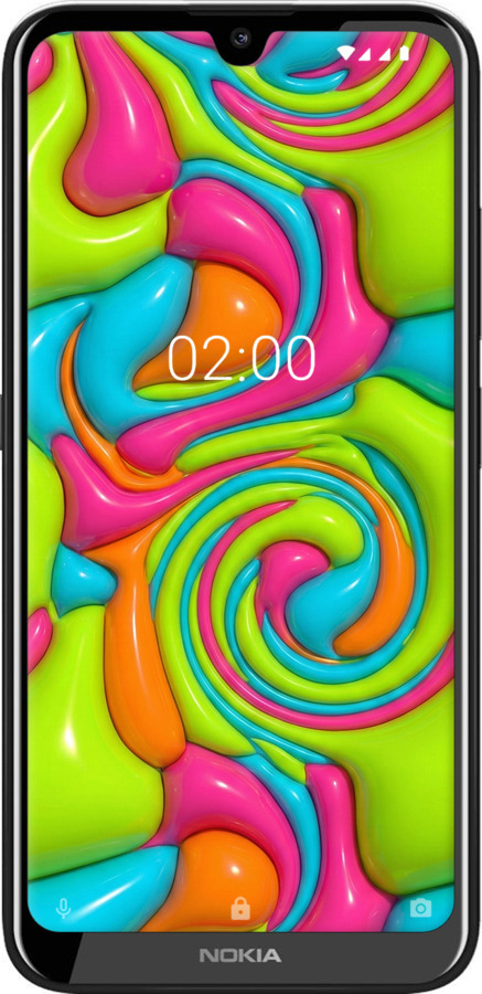 Силиконовый чехол Y2K Jelly Dream для Nokia 2.2 - 6780u-1706 изображение 