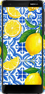 3D пластиковый матовый чехол Grocery Girl Italian Summer для Nokia 3.1 - 6766m-1530 изображение 