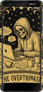 3D пластиковый матовый чехол The Overthinker для Nokia 3.1 - 6774m-1530 изображение 