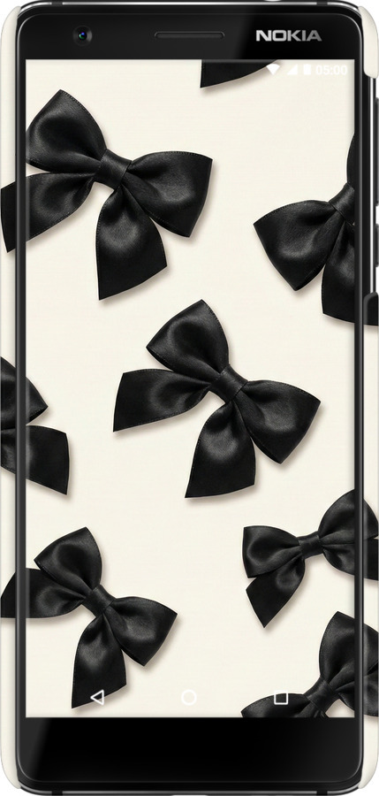 3D пластиковый матовый чехол Dark Coquette для Nokia 3.1 - 6765m-1530 изображение 