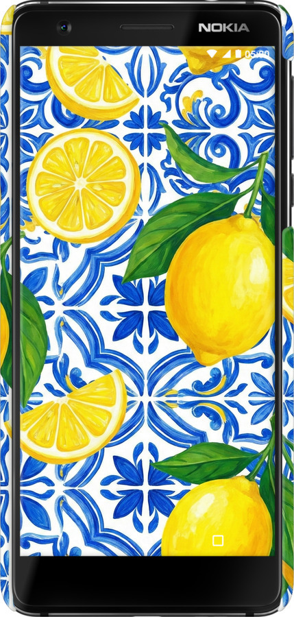 3D пластиковый матовый чехол Grocery Girl Italian Summer для Nokia 3.1 - 6766m-1530 изображение 