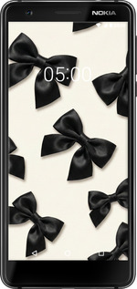 Силіконовий чехол Dark Coquette для Nokia 3.1 - 6765u-1530 изображение 