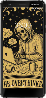 Силиконовый чехол The Overthinker для Nokia 3.1 - 6774u-1530 изображение 