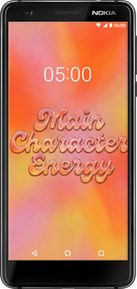 Силіконовий чехол Aura Gradient Main Character Energy Aesthetic Y2K для Nokia 3.1 - 6783u-1530 изображение 