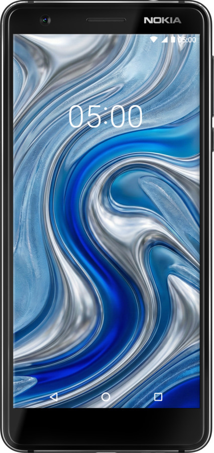 Силіконовий чехол Liquid Chrome для Nokia 3.1 - 6781u-1530 изображение 
