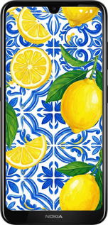 Силиконовый чехол Grocery Girl Italian Summer для Nokia 3.2 - 6766u-1705 изображение 