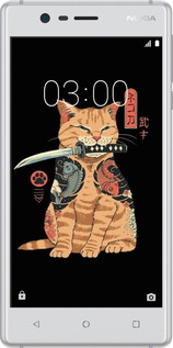 Силиконовый чехол Catana для Nokia 3 - 6262u-818 изображение 