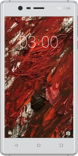 2D пластиковый чехол Абстрактная композиция в красных тонах для Nokia 3 - 6541t-818 изображение 
