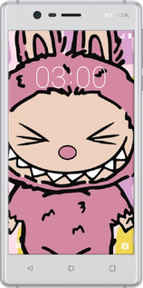 Силіконовий чехол № 6737 для Nokia 3 - 6737u-818 изображение 