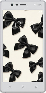 Силіконовий чехол Dark Coquette для Nokia 3 - 6765u-818 изображение 