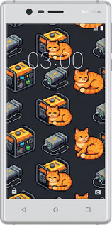 Силіконовий чехол Autonomous Zone для Nokia 3 - 6771u-818 изображение 