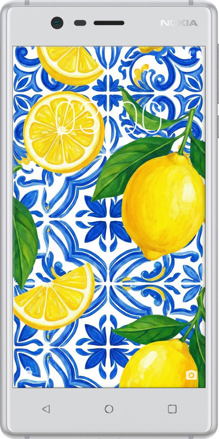 Силіконовий чехол Grocery Girl Italian Summer для Nokia 3 - 6766u-818 изображение 