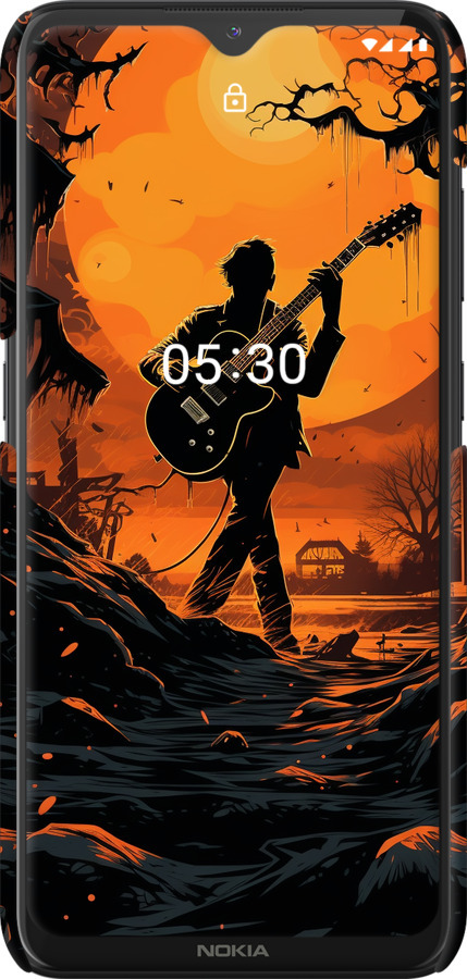 3D пластиковий матовий чехол Чохол для телефону для Nokia 5.3 - 5958m-2102 изображение 