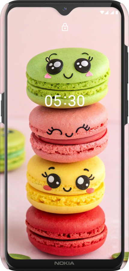 3D пластиковий матовий чехол Печиво для Nokia 5.3 - 6693m-2102 изображение 