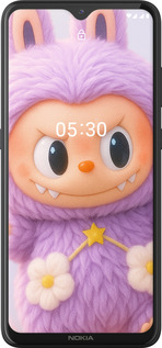 Силіконовий чехол Лабубу для Nokia 5.3 - 6708u-2102 изображение 