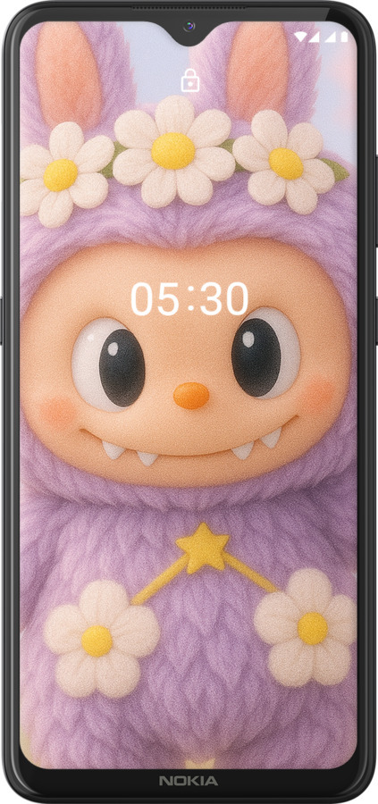Силіконовий чехол Лабубу 1 для Nokia 5.3 - 6709u-2102 изображение 