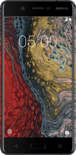 3D пластиковый матовый чехол С изображением абстрактной живописи для Nokia 5 - 6530m-804 изображение 