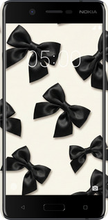 3D пластиковый матовый чехол Dark Coquette для Nokia 5 - 6765m-804 изображение 