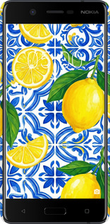 3D пластиковый матовый чехол Grocery Girl Italian Summer для Nokia 5 - 6766m-804 изображение 