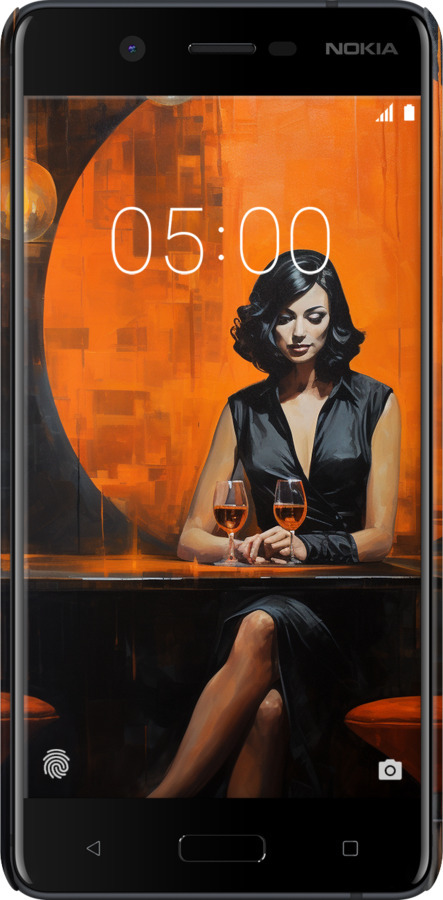 3D пластиковый матовый чехол Чехол для телефона для Nokia 5 - 5963m-804 изображение 