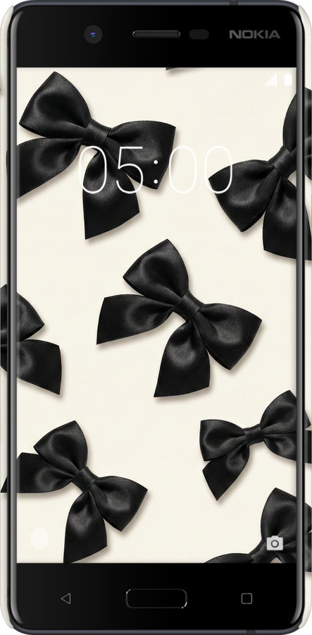 3D пластиковый матовый чехол Dark Coquette для Nokia 5 - 6765m-804 изображение 