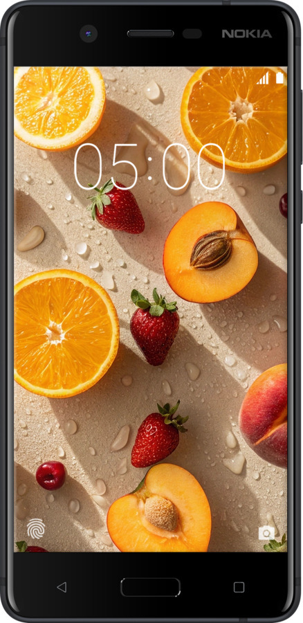 Силиконовый чехол Фрукты 3 для Nokia 5 - 6703u-804 изображение 