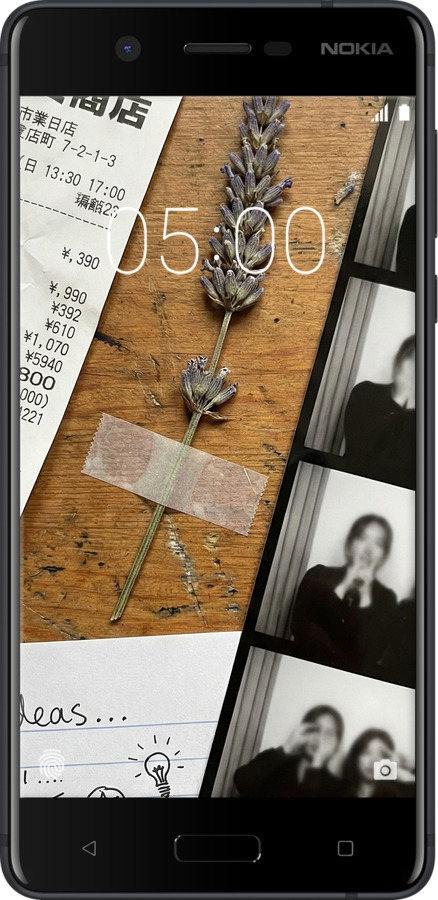 Силіконовий чехол Aesthetic Scrapbook Collage для Nokia 5 - 6773u-804 изображение 