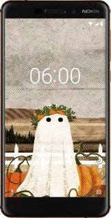 Силиконовый чехол Призрак для Nokia 6.1 - 6245u-1628 изображение 