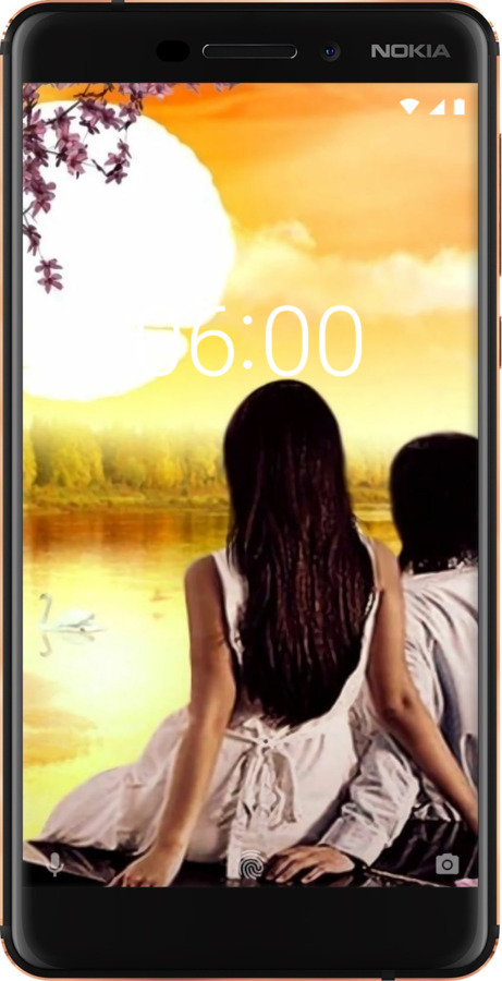Силиконовый чехол Sunset для Nokia 6.1 - 6607u-1628 изображение 