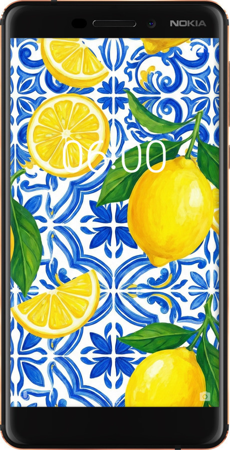 Силиконовый чехол Grocery Girl Italian Summer для Nokia 6 2018 - 6766u-1386 изображение 