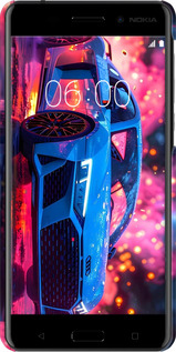 3D пластиковий матовий чехол Ауди для Nokia 6 - 6286m-898 изображение 