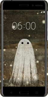 3D пластиковий матовий чехол Привид та світлячки для Nokia 6 - 6406m-898 изображение 