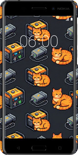 3D пластиковый матовый чехол Autonomous Zone для Nokia 6 - 6771m-898 изображение 