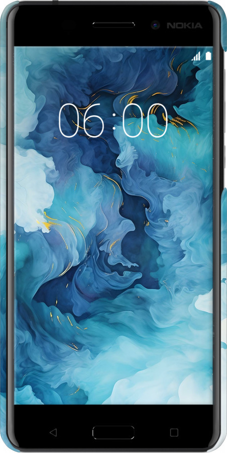 3D пластиковий матовий чехол Акварель для Nokia 6 - 6320m-898 изображение 