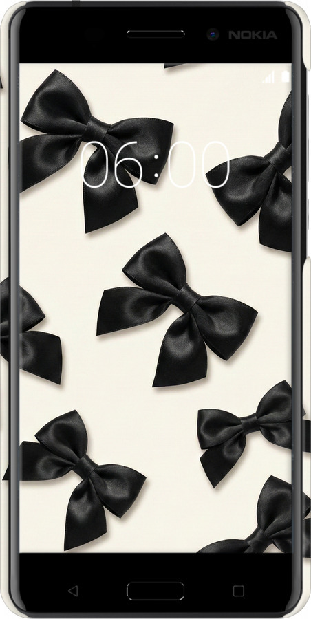 3D пластиковый матовый чехол Dark Coquette для Nokia 6 - 6765m-898 изображение 